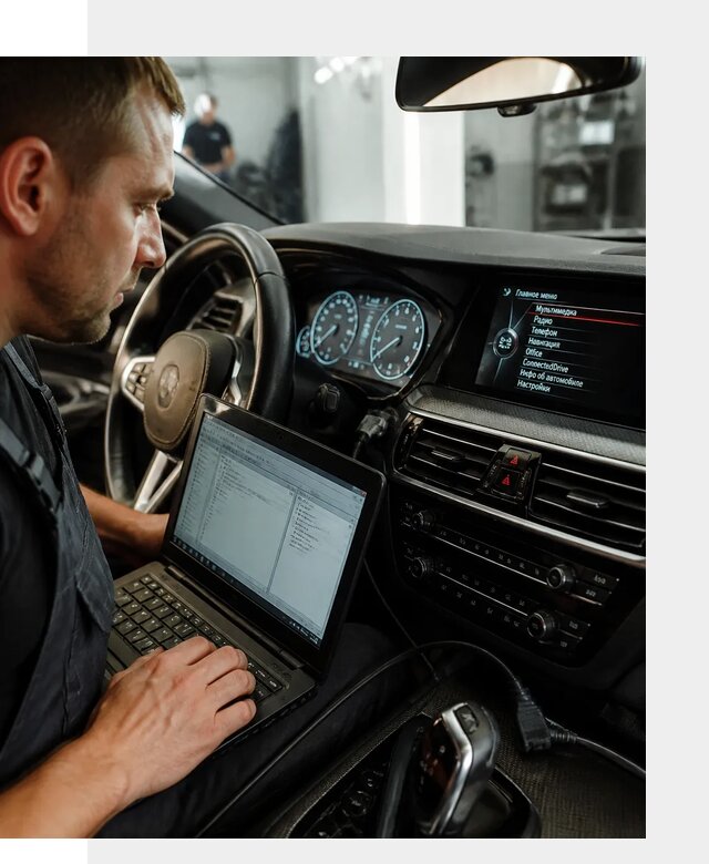 Русификация приборной панели BMW для авто в Серпухове от компании