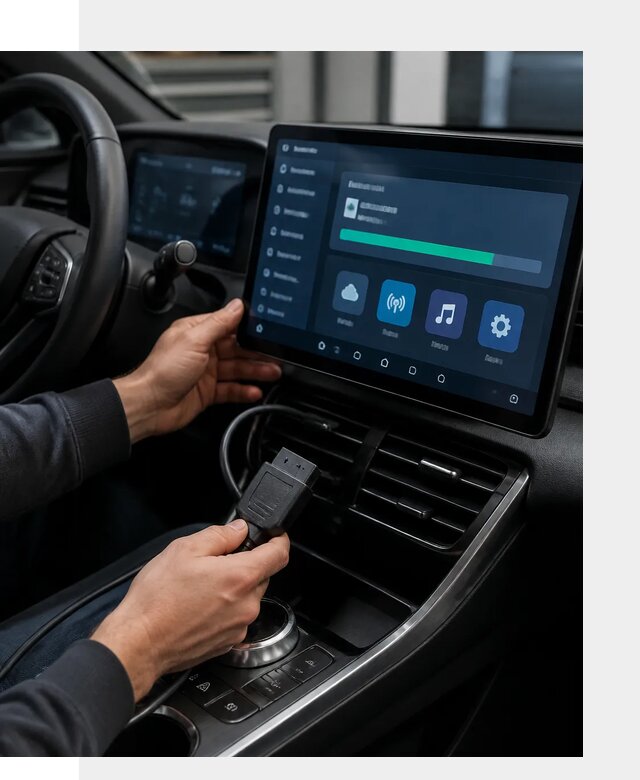 Установка приложений BYD для автомобиля под ключ в Серпухове