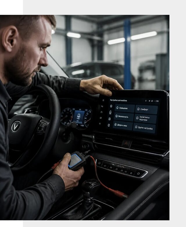 Русификация Changan CS55 и мультимедиа под ключ в Серпухове