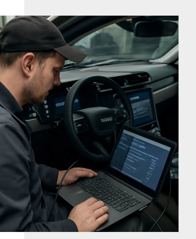 Профессиональная русификация автомобилей Lynk Co в Серпухове