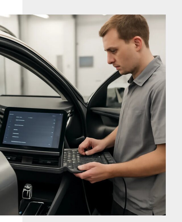 Русификация мультимедиа автомобилей Lynk Co в Серпухове