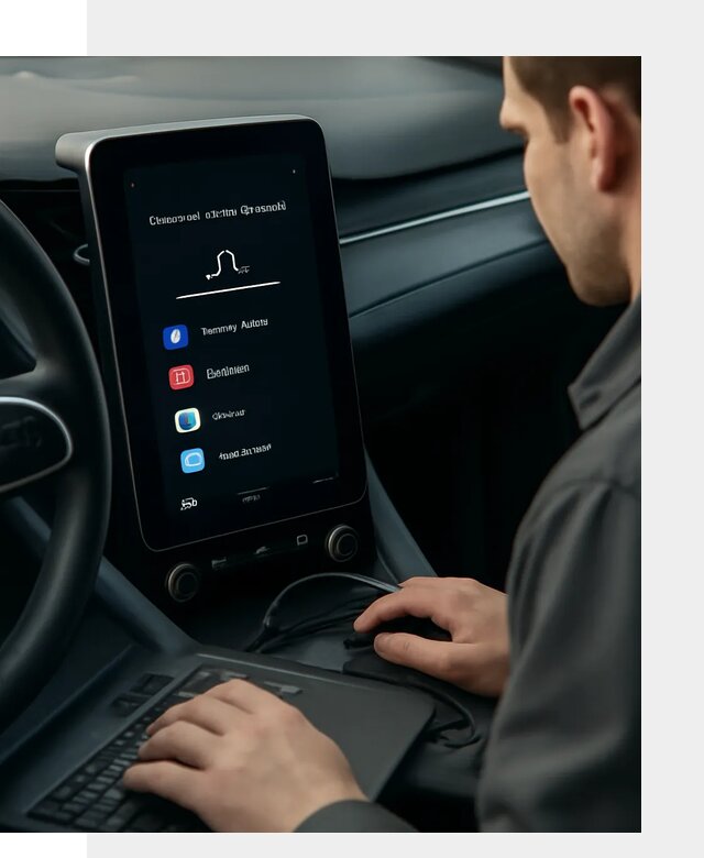 Установка приложений Lynk Co на автомобиль в Серпухове