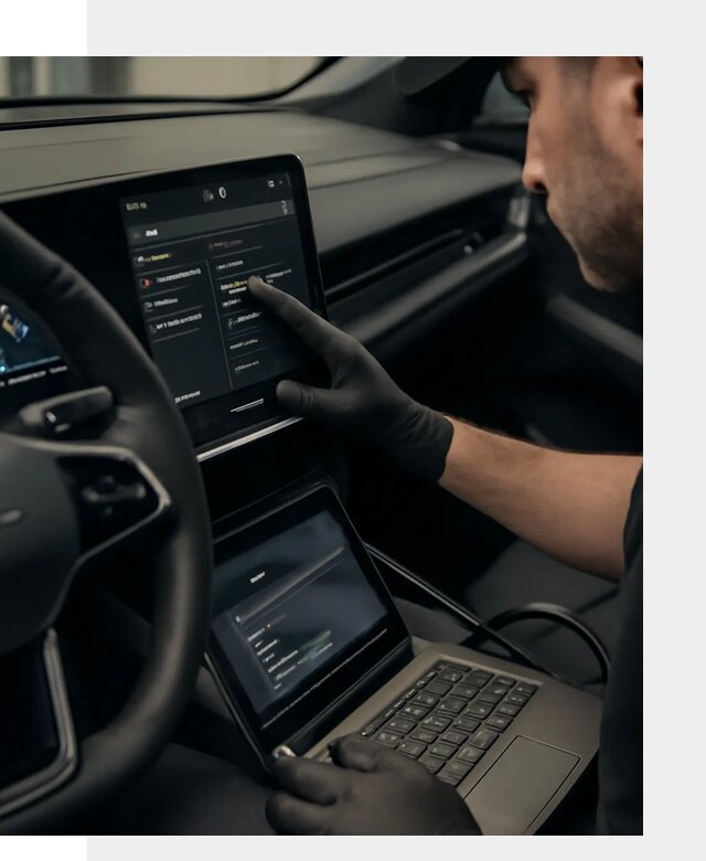Русификация приборной панели Rising автомобиля в Серпухове