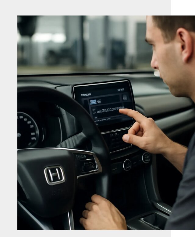 Русификация панели приборов Honda в Серпухове по цене 5081 ФастМобиль-Срп