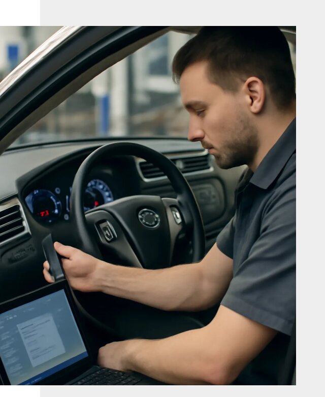 Русификация приборной панели Nissan для авто в Серпухове